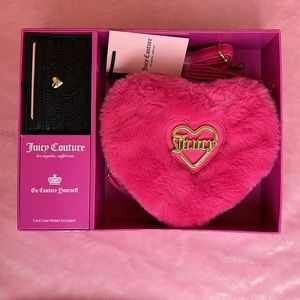 💗 Juicy Couture Free Love Heart Crossbody & Card Case